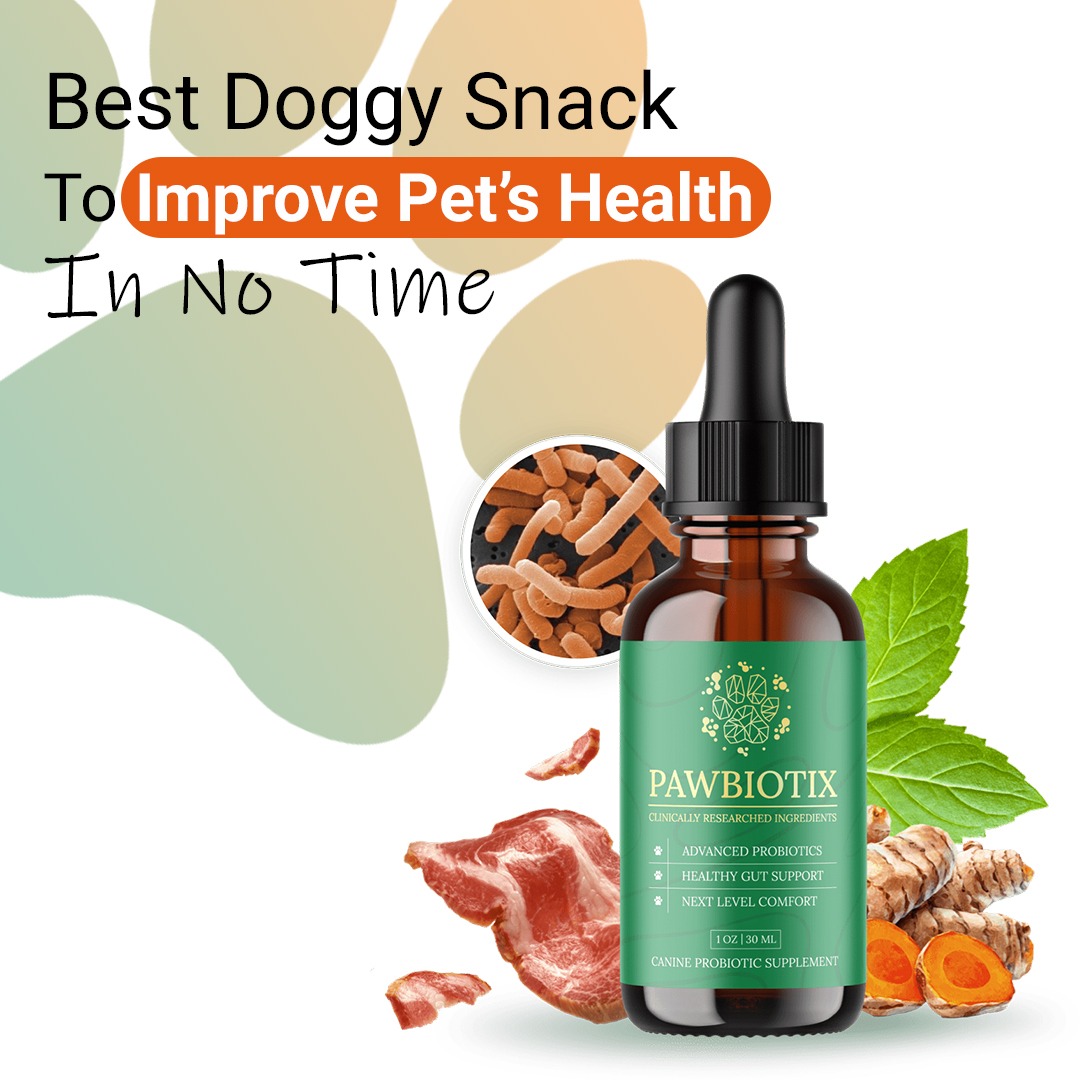 PawBiotix dog probiotic — sponsored product image