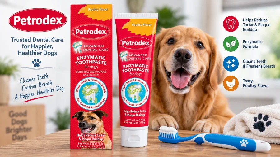 Sentry Petrodex enzymatic toothpaste for dogs