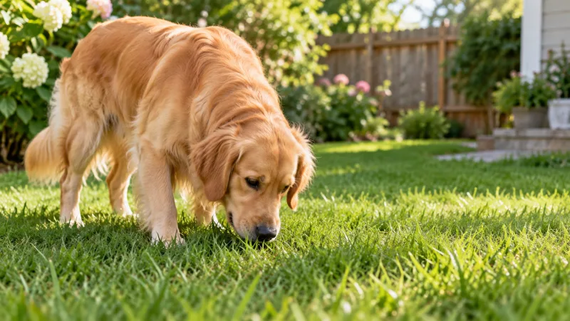 Why do dogs eat grass and vomit guide cover