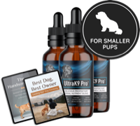 UltraK9 Pro 3-bottle Small Boy Pack with 2 free ebooks