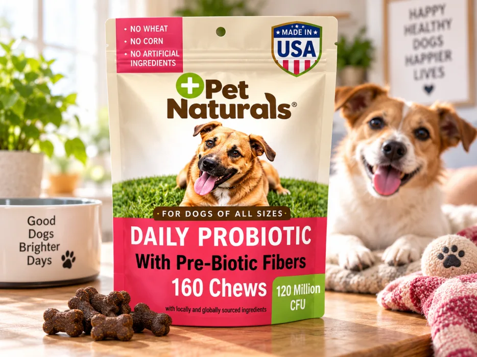 Pet Naturals Daily Probiotic soft chews for dogs
