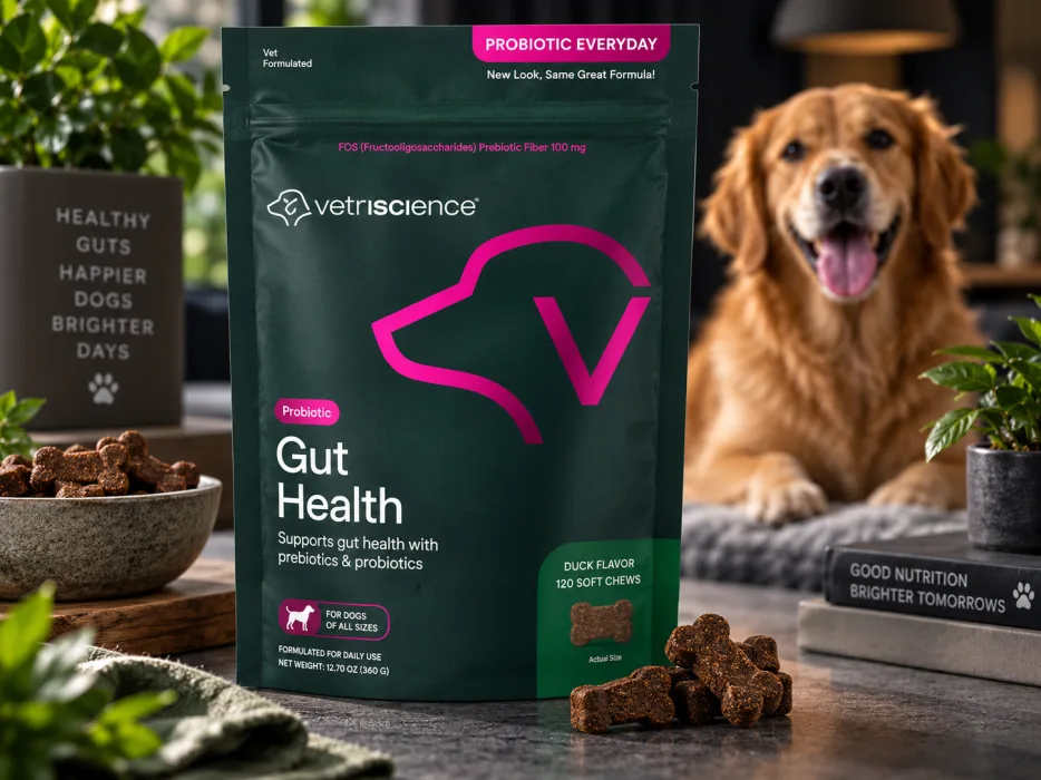 VetriScience Probiotic Everyday (Gut Health) soft chews for dogs